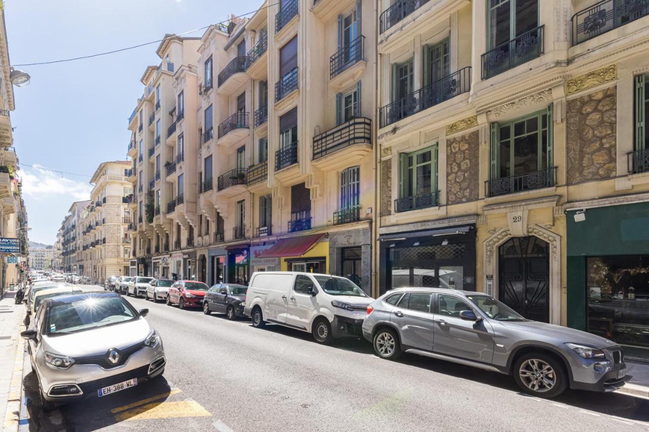 Open Sky Terrace Downtown Studio Nizza Esterno foto